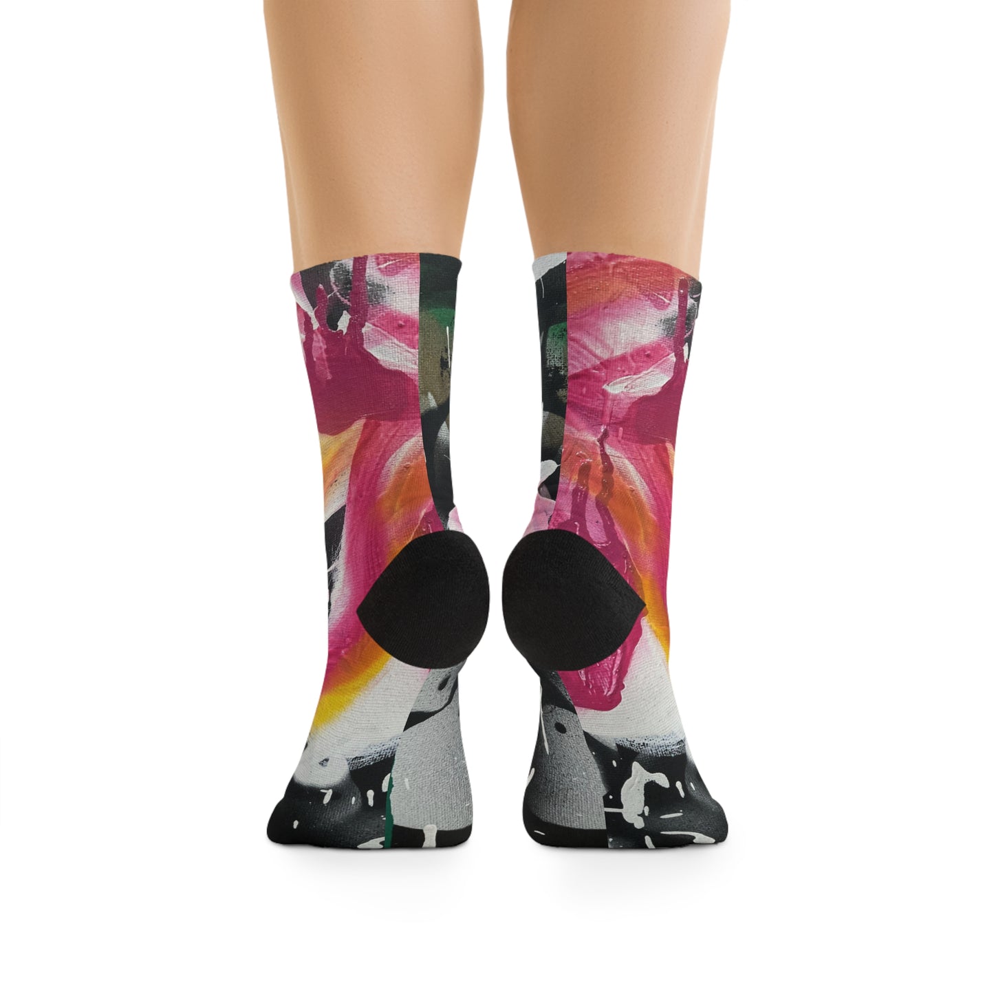 Street Art Graffiti Recycled Poly Socks