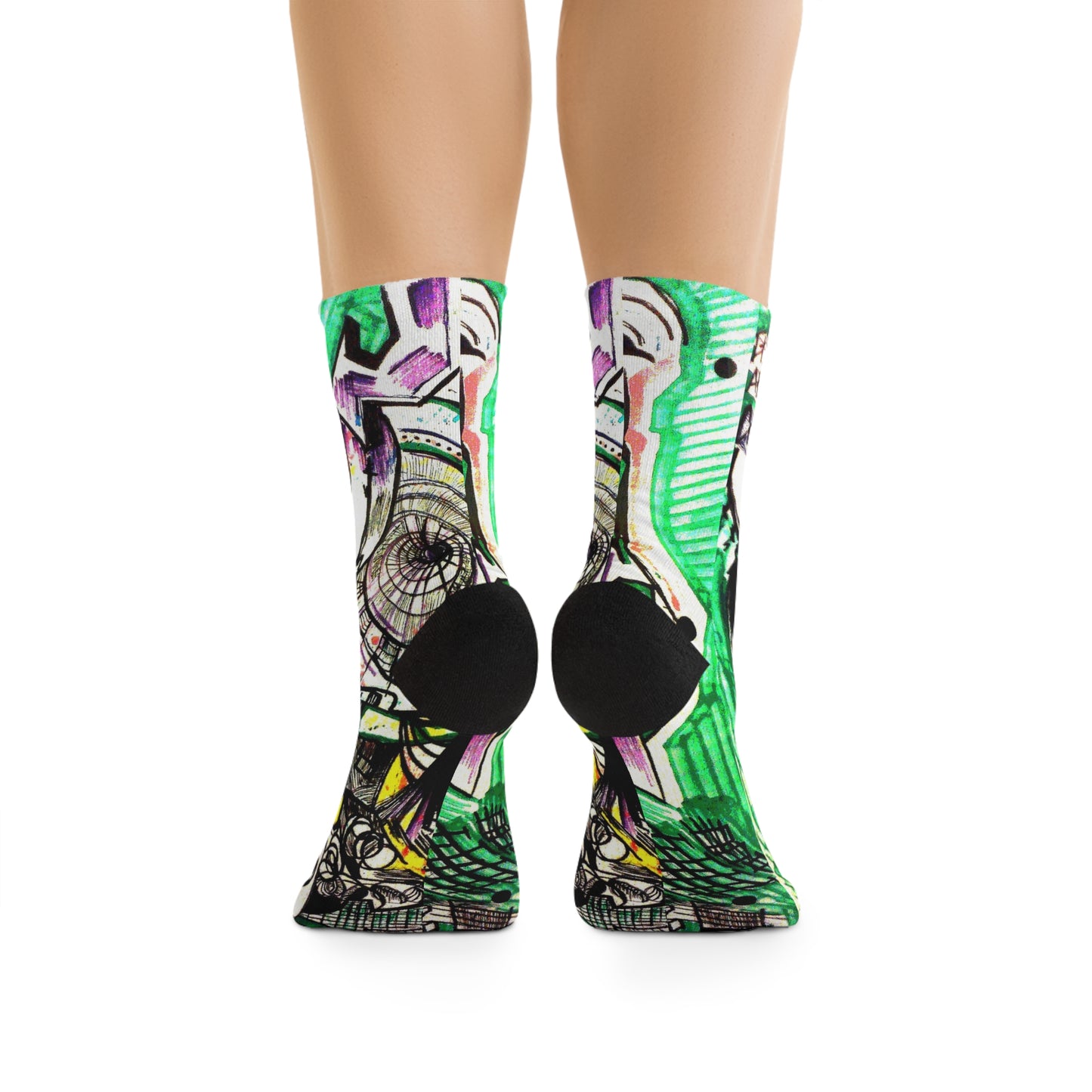 All About The Creation Recycled Poly Socks