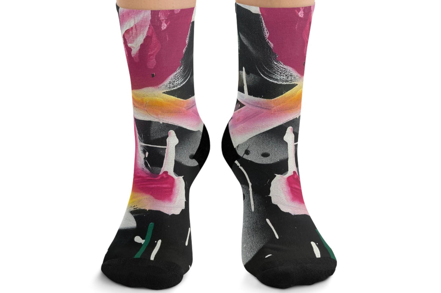 Street Art Graffiti Recycled Poly Socks