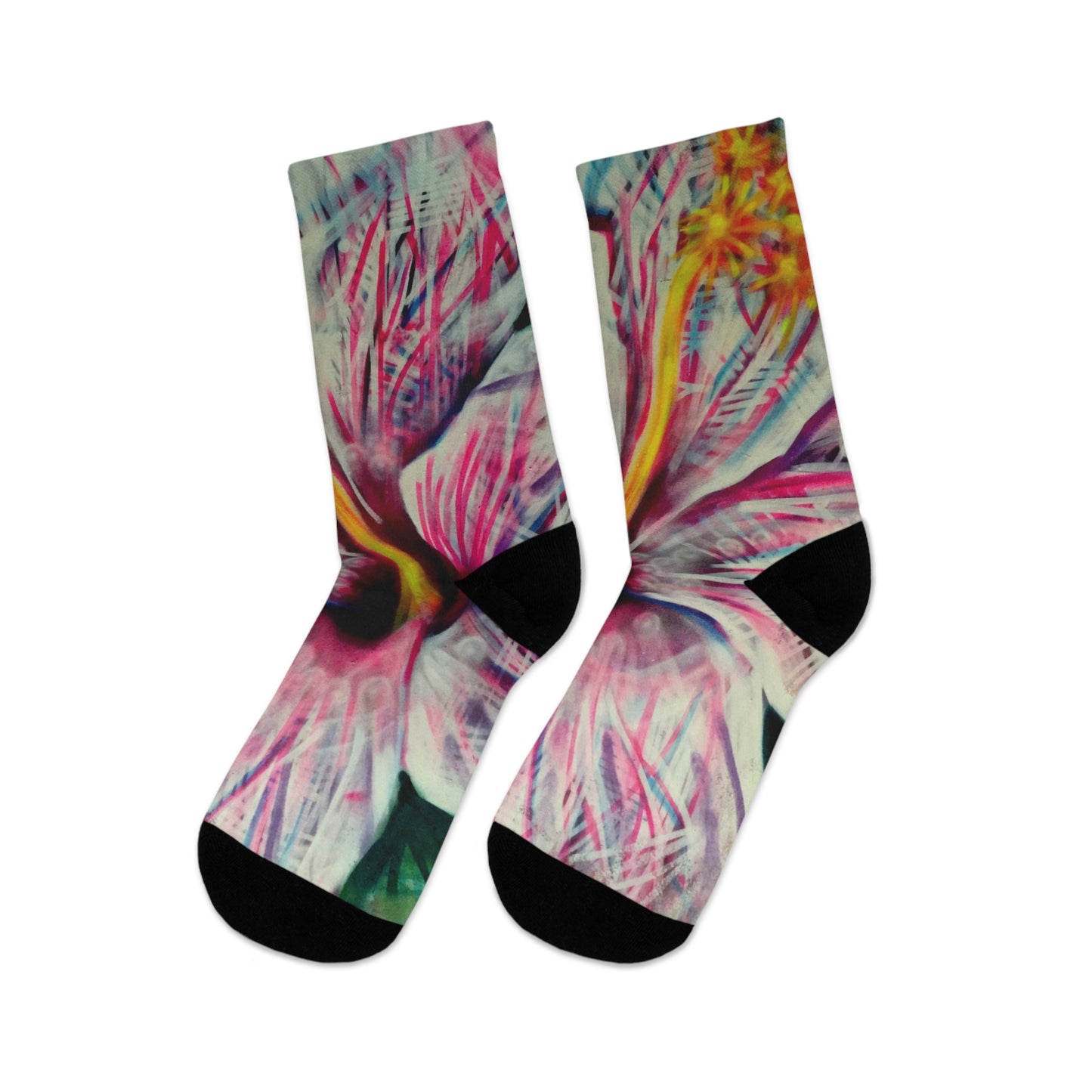 Hibiscus Recycled Poly Socks