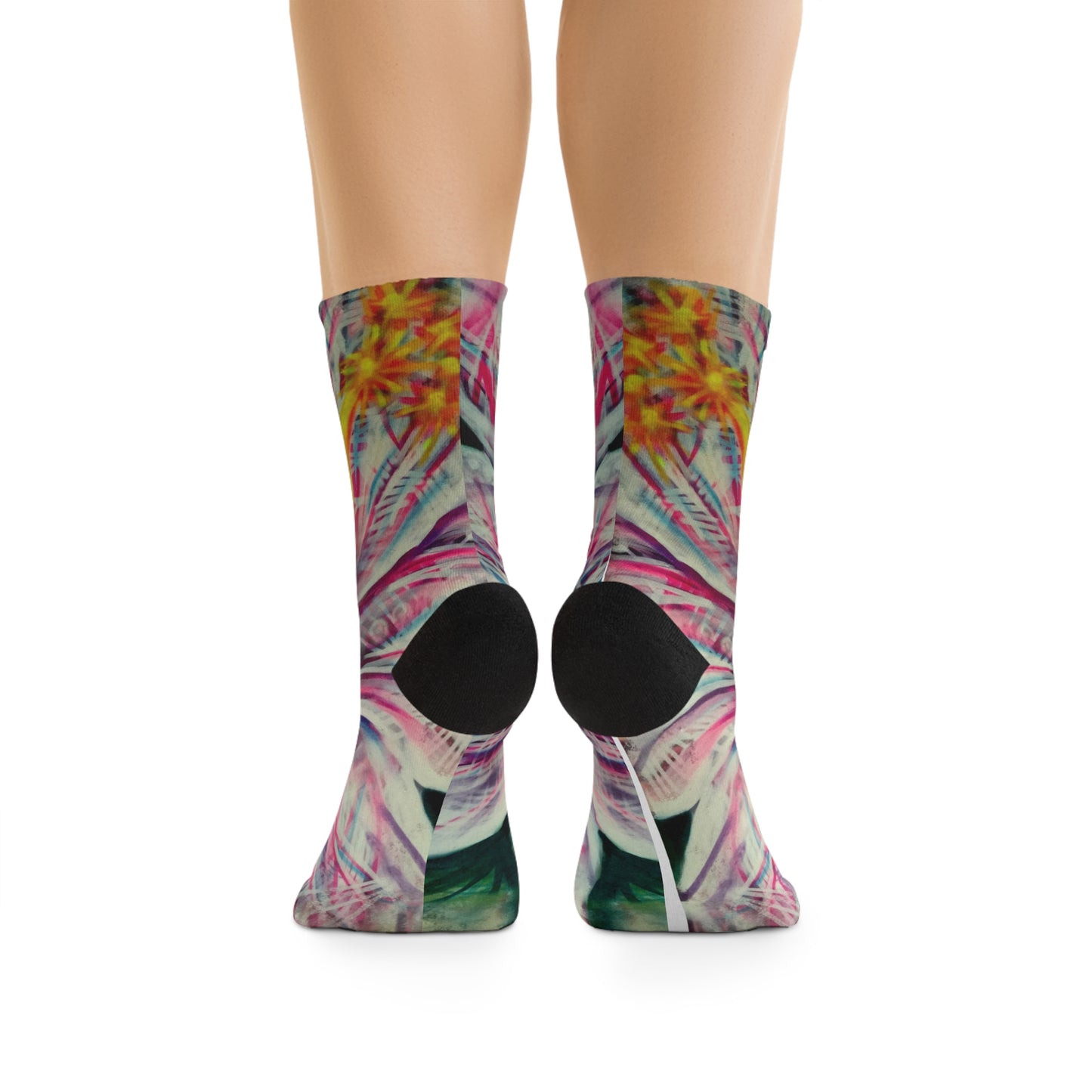 Hibiscus Recycled Poly Socks