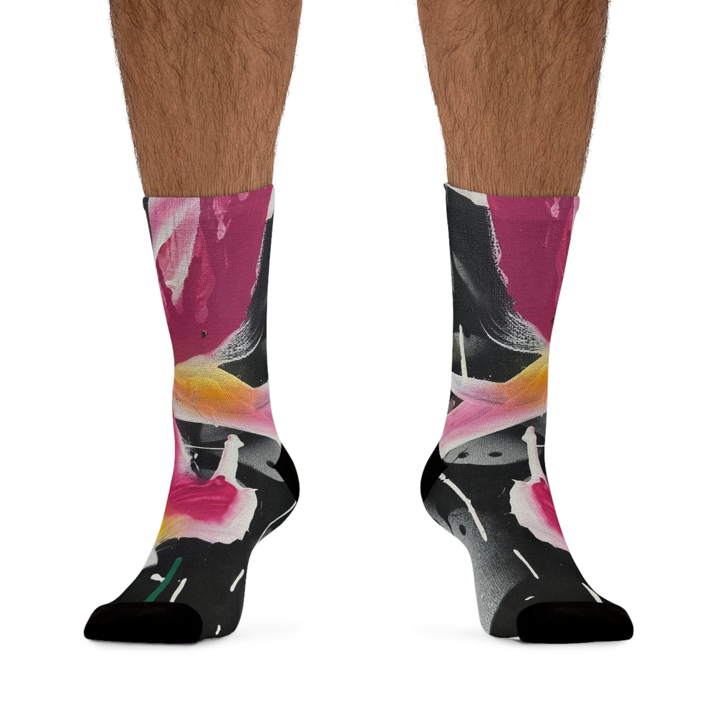 Street Art Graffiti Recycled Poly Socks