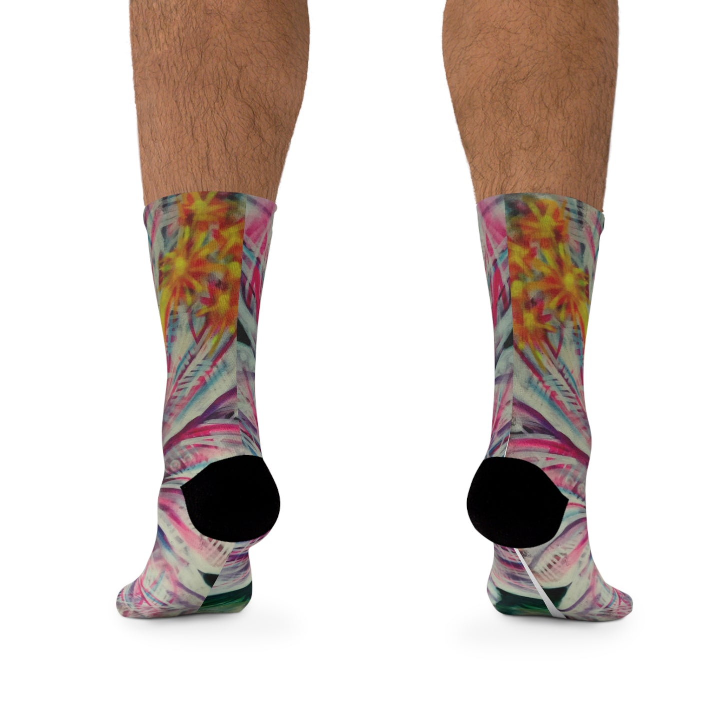 Hibiscus Recycled Poly Socks