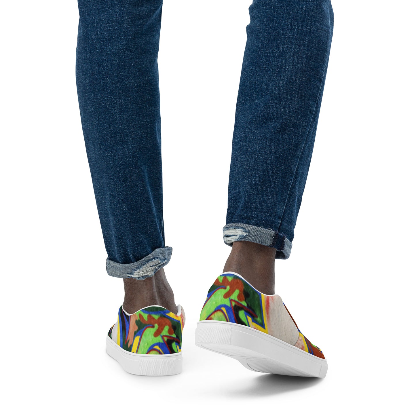 Men’s slip-on canvas shoes- Camouflage