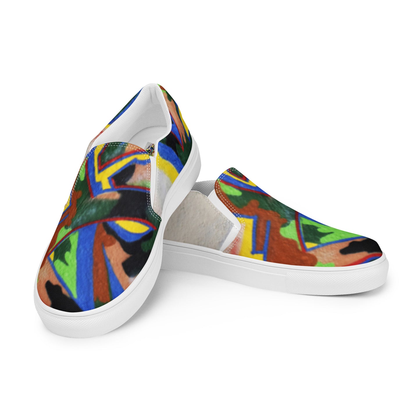 Men’s slip-on canvas shoes- Camouflage