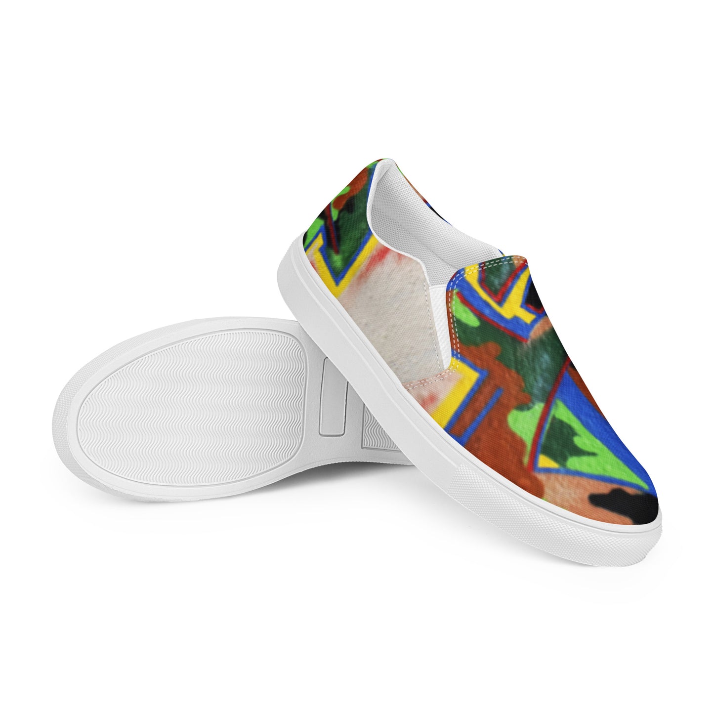Men’s slip-on canvas shoes- Camouflage