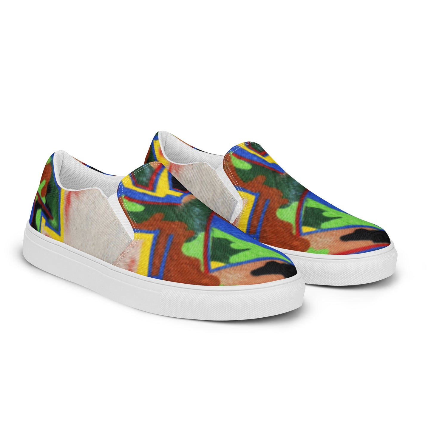 Men’s slip-on canvas shoes- Camouflage